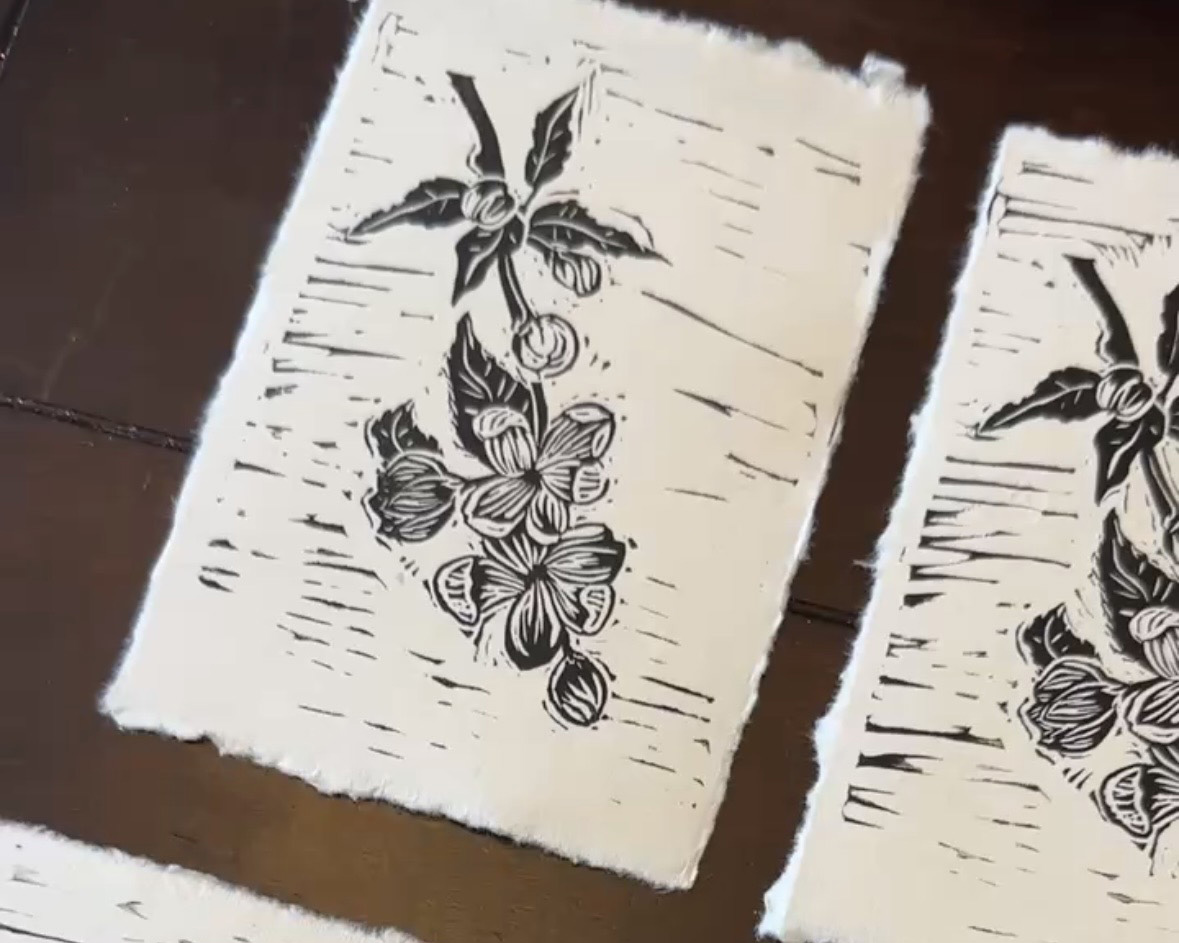 Apple Blossom Print – May Print Club